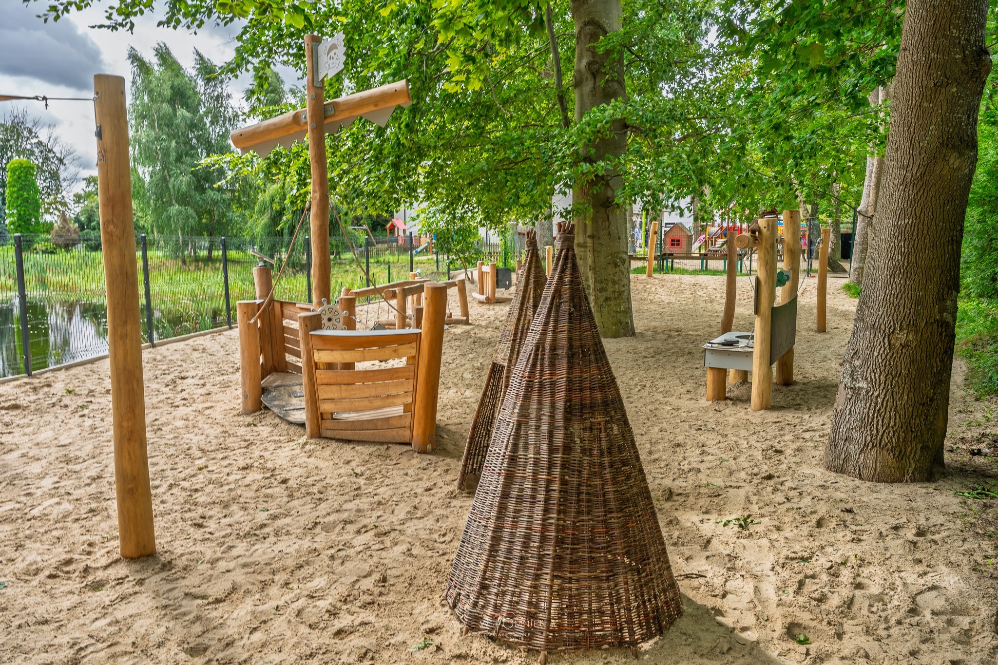 Zabawa na łonie natury